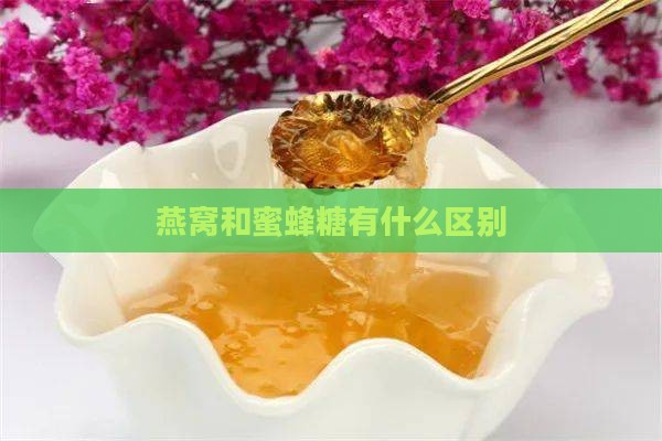 燕窝和蜜蜂糖有什么区别