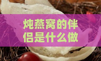 炖燕窝的伴侣是什么做的呀：揭秘炖燕窝更佳搭配食材