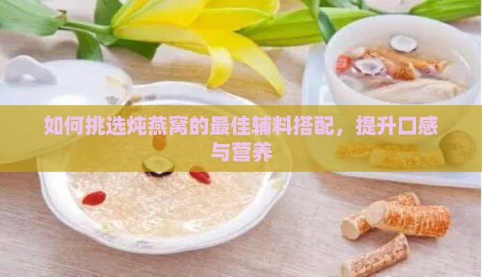 如何挑选炖燕窝的更佳辅料搭配，提升口感与营养