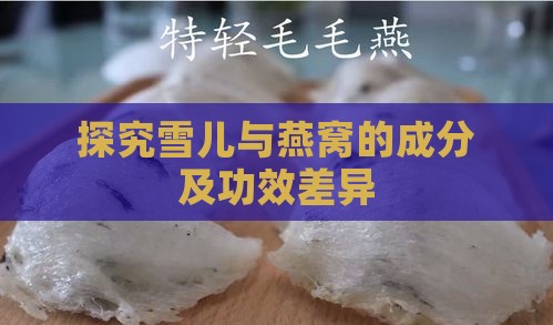 探究雪儿与燕窝的成分及功效差异