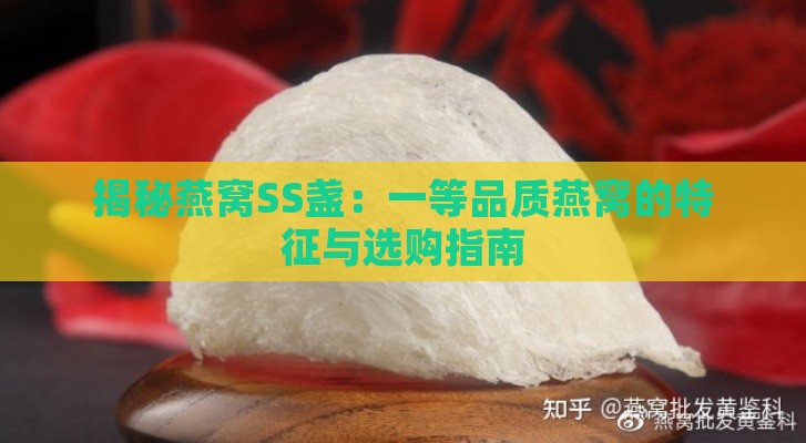 揭秘燕窝SS盏：一等品质燕窝的特征与选购指南