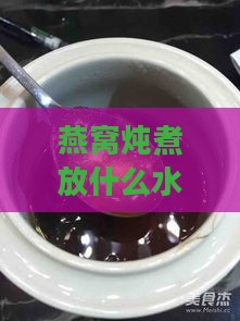 燕窝炖煮放什么水比较好