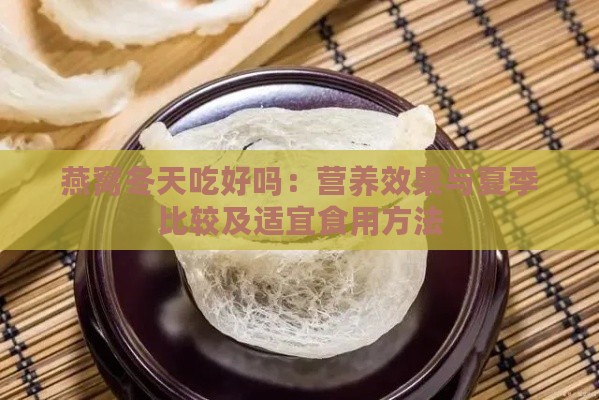 燕窝冬天吃好吗：营养效果与夏季比较及适宜食用方法