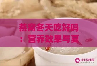 燕窝冬天吃好吗：营养效果与夏季比较及适宜食用方法