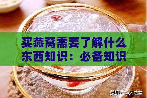 买燕窝需要了解什么东西知识：必备知识与技能要点解析