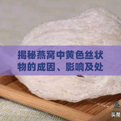 揭秘燕窝中黄色丝状物的成因、影响及处理方法