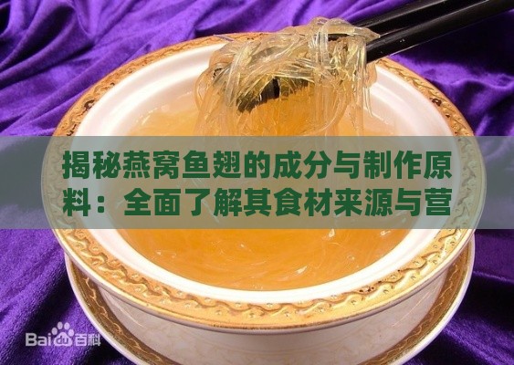 揭秘燕窝鱼翅的成分与制作原料：全面了解其食材来源与营养价值