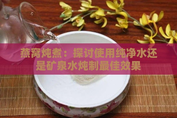 燕窝炖煮：探讨使用纯净水还是矿泉水炖制更佳效果