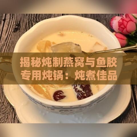 揭秘炖制燕窝与鱼胶专用炖锅：炖煮佳品的不二之选