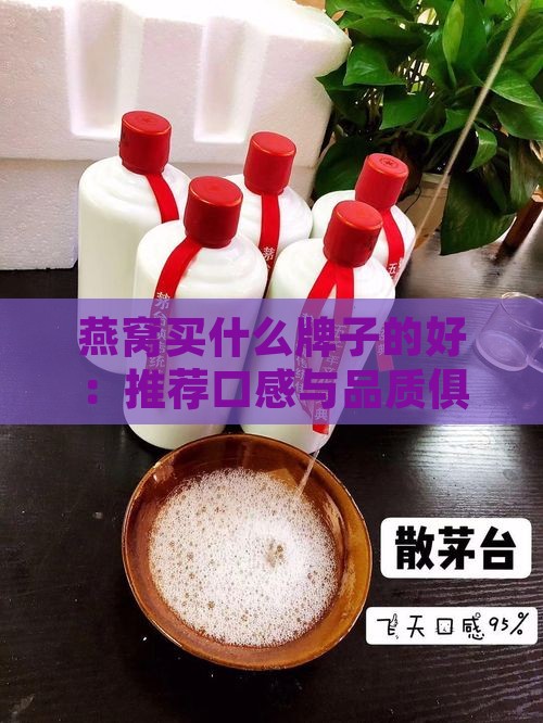 燕窝买什么牌子的好：推荐口感与品质俱佳的