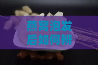 燕窝泡发后如何辨别真伪：关键特征一览