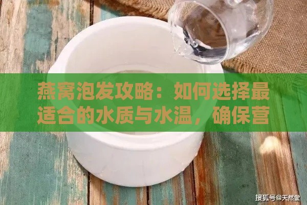 燕窝泡发攻略：如何选择最适合的水质与水温，确保营养与口感双重保障