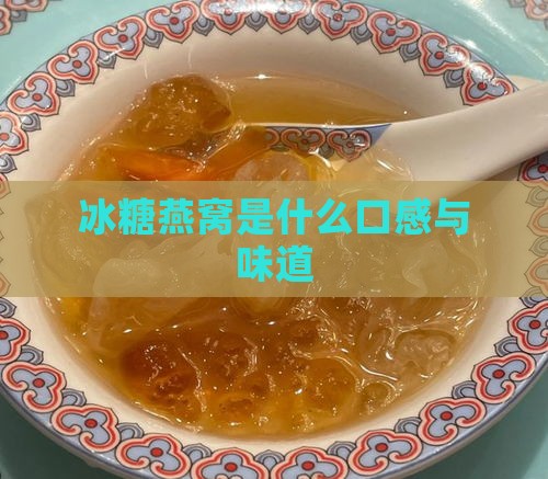 冰糖燕窝是什么口感与味道