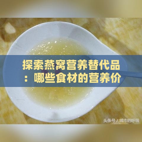 探索燕窝营养替代品：哪些食材的营养价值与燕窝相似？