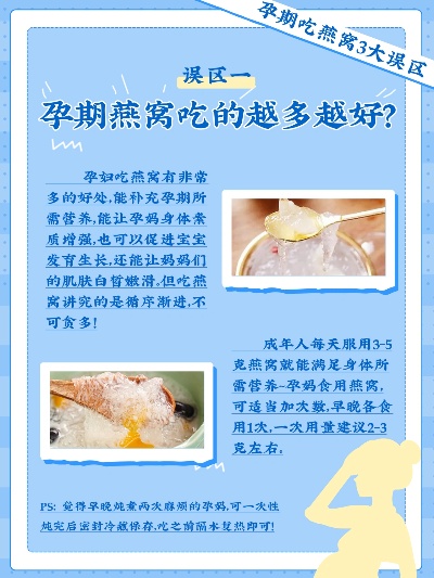 糖对孕妇燕窝的影响与食用建议