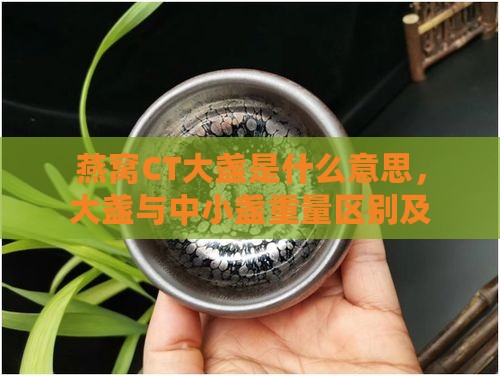 燕窝CT大盏是什么意思，大盏与中小盏重量区别及好坏对比，三角盏优劣分析