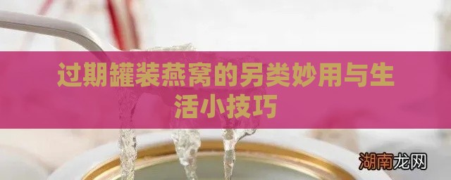 过期罐装燕窝的另类妙用与生活小技巧