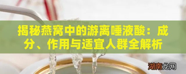 揭秘燕窝中的游离唾液酸：成分、作用与适宜人群全解析