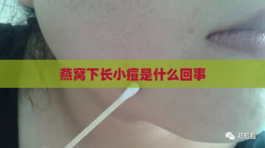 燕窝下长小痘是什么回事