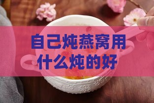 自己炖燕窝用什么炖的好吃又营养，在家炖制方法详解