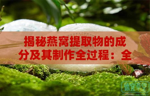 揭秘燕窝提取物的成分及其制作全过程：全面了解燕窝提取物来源与功效