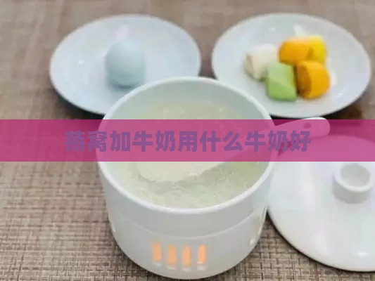 燕窝加牛奶用什么牛奶好