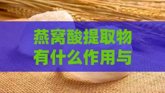 燕窝酸提取物有什么作用与功效及具体应用