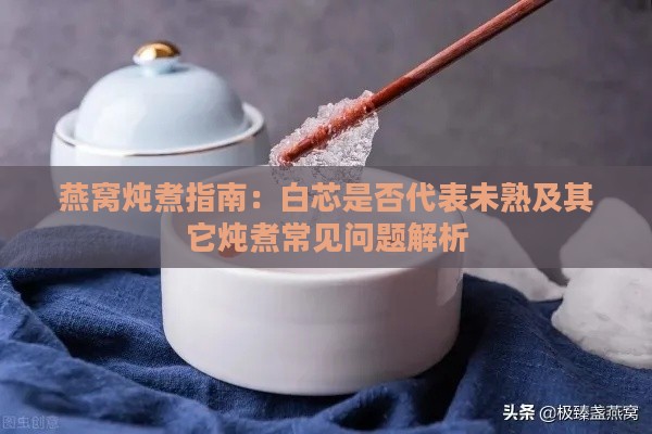 燕窝炖煮指南：白芯是否代表未熟及其它炖煮常见问题解析