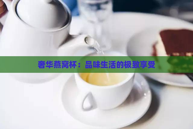 奢华燕窝杯：品味生活的极致享受