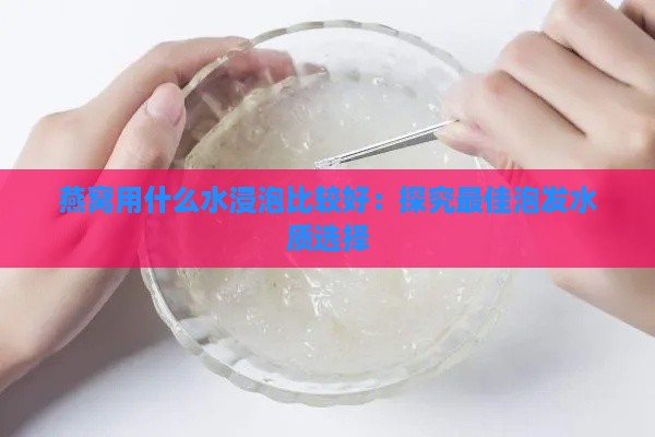 燕窝用什么水浸泡比较好：探究更佳泡发水质选择