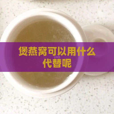 煲燕窝可以用什么代替呢