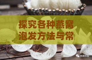 探究各种燕窝泡发方法与常见燕窝品种详解