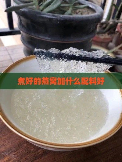 煮好的燕窝加什么配料好