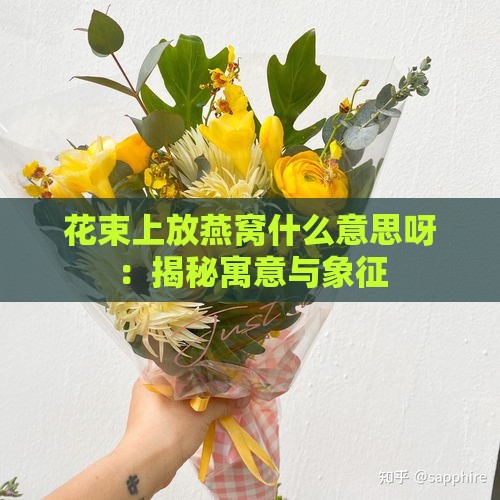 花束上放燕窝什么意思呀：揭秘寓意与象征