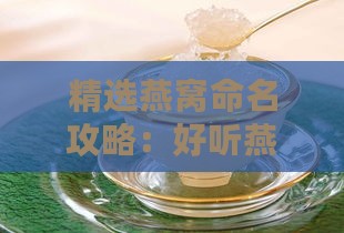 精选燕窝命名攻略：好听燕窝名称推荐与创意命名大全