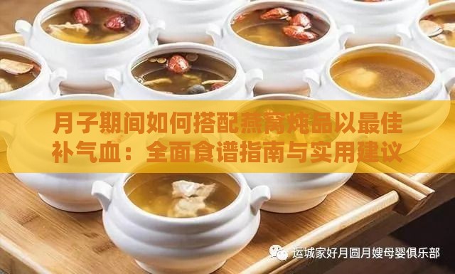 月子期间如何搭配燕窝炖品以更佳补气血：全面食谱指南与实用建议