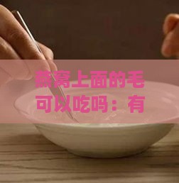 燕窝上面的毛可以吃吗：有无性及营养价值分析