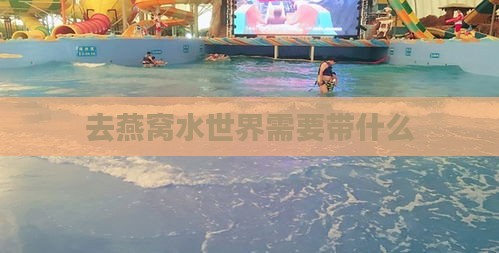 去燕窝水世界需要带什么