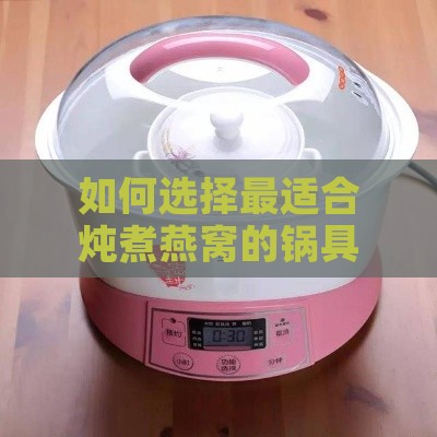 如何选择最适合炖煮燕窝的锅具：全面解析各类锅具的优缺点