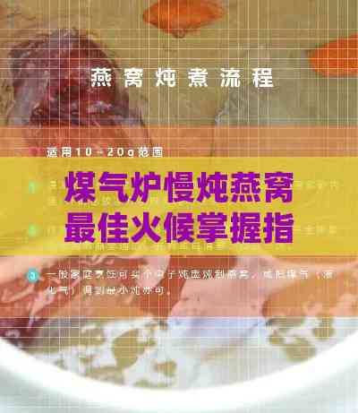 煤气炉慢炖燕窝更佳火候掌握指南