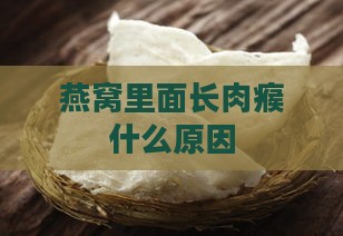 燕窝里面长肉瘊什么原因