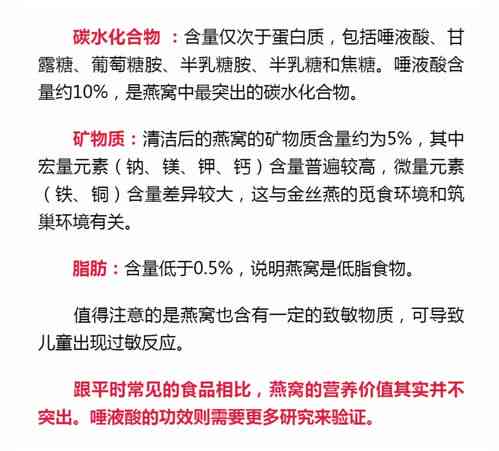 深入解析燕窝挑选：如何评估其关键营养成分含量