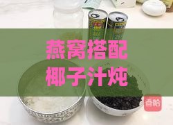 燕窝搭配椰子汁炖煮的全方位益处及食谱指南