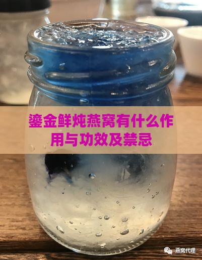 鎏金鲜炖燕窝有什么作用与功效及禁忌