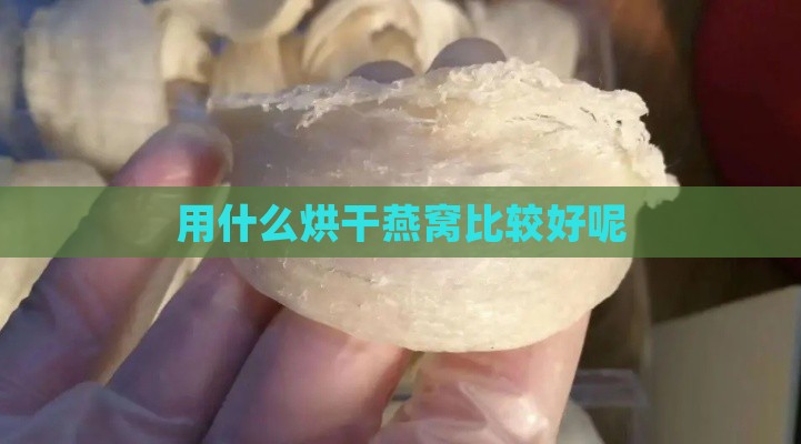 用什么烘干燕窝比较好呢