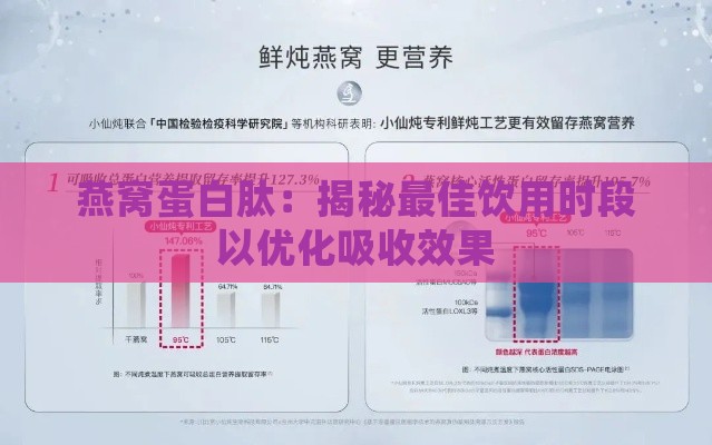 燕窝蛋白肽：揭秘更佳饮用时段以优化吸收效果