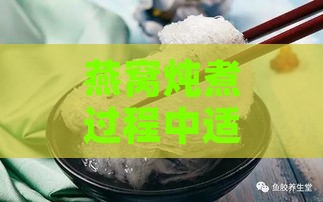 燕窝炖煮过程中适宜加入蜂蜜的更佳时机解析