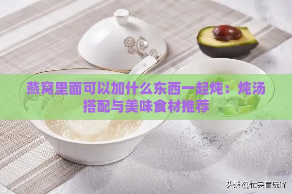 燕窝里面可以加什么东西一起炖：炖汤搭配与美味食材推荐