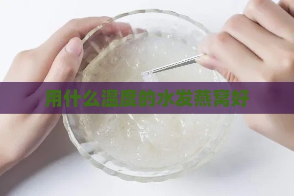 用什么温度的水发燕窝好