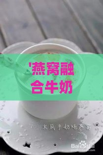 '燕窝融合牛奶炖煮后的独特风貌与口感体验'